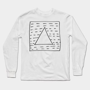 A triangle Long Sleeve T-Shirt